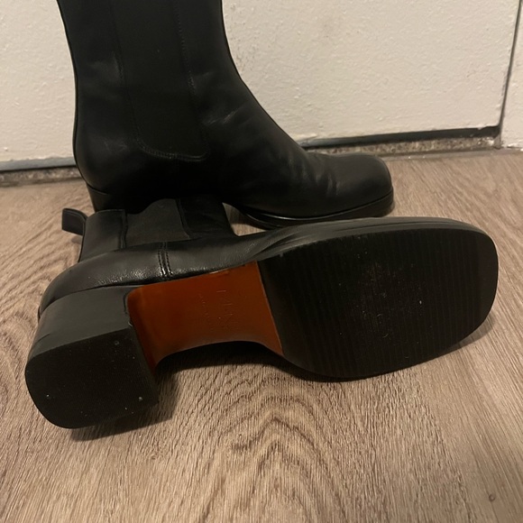 Manu Atelier Square-toe Leather Boots - Picture 4 of 4